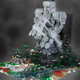 Illustration for article titled The Gates of Lonely Mountain Made From 55,000 LEGO Pieces
